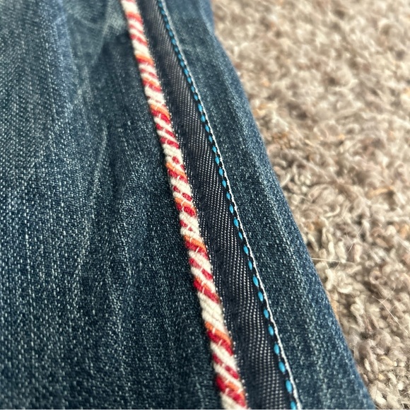 Anthropologie Pilcro Women’s Slim Boyfriend Jeans Side Rope Design Sz 27 - Picture 4 of 12